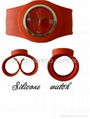 Silicone wrist watch 1