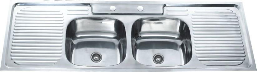 double bowl basins