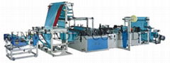 Microcomputer fully Automatic Ribbon-through Garbage Bag-making Machine