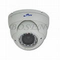 IR vandalproof dome camera with varifocal lens 1