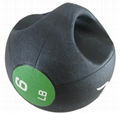 MEDICINE BALL WITH DOUBLE GRIP 1