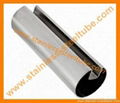 Slotted Stainless Steel Tube