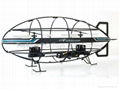 Brand new 3ch infrared remote control airship with gyros 4