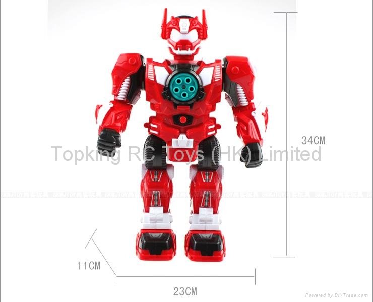 Infrared remote control robot multifunctional intelligent can dance. 5