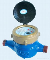 Multi Jet Dry Type Vane Wheel Water Meter 