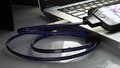 NEW Visible Blue Flashing Sync Charge Cable for iPhone,iPad and iPod 1
