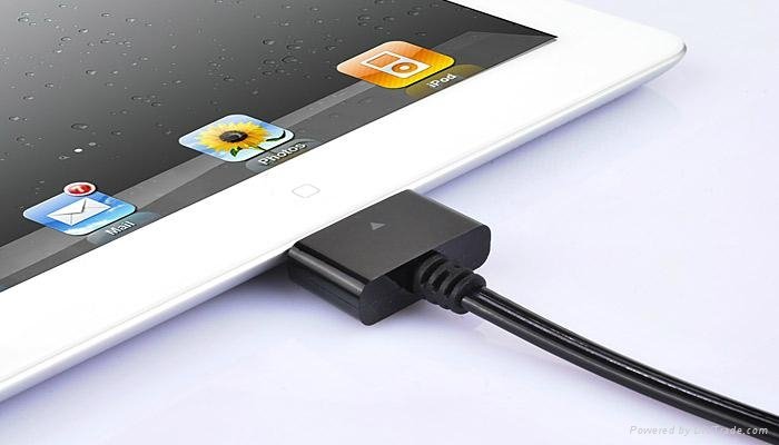 NEW Visible Blue Flashing Sync Charge Cable for iPhone,iPad and iPod 3