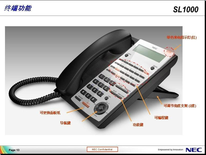 NEC SL1000 电话交换机 NEC 全国金牌认证商 3