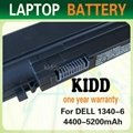 li-on battery For Dell 1340-6 2