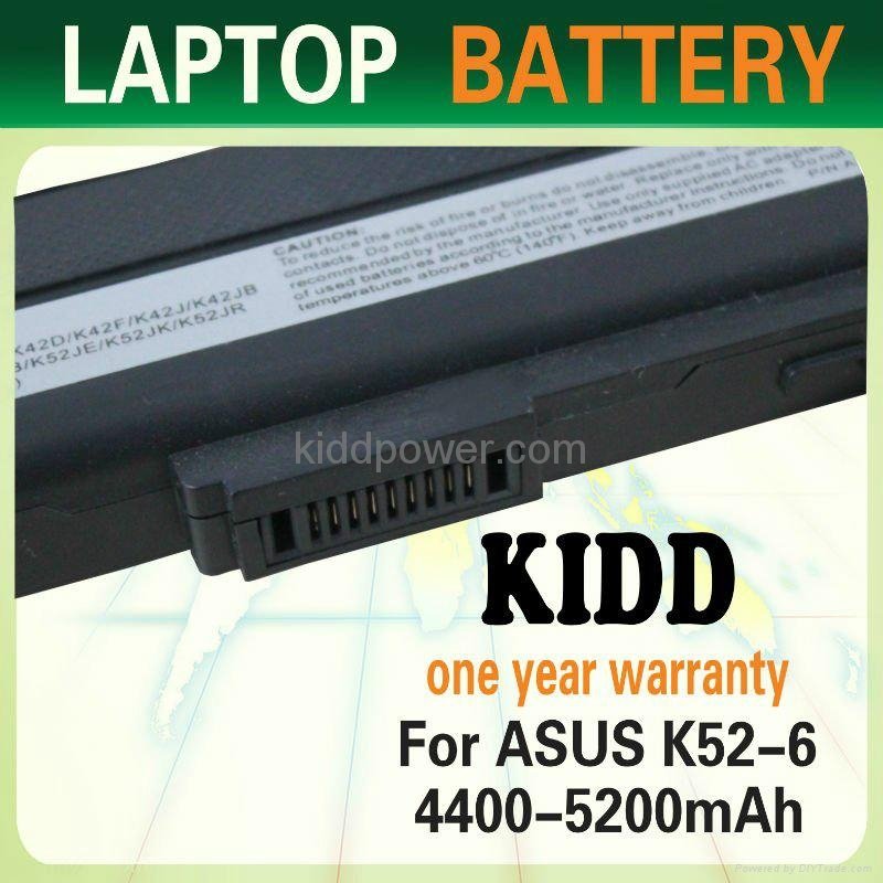 replacement battery For ASUS K52-6
