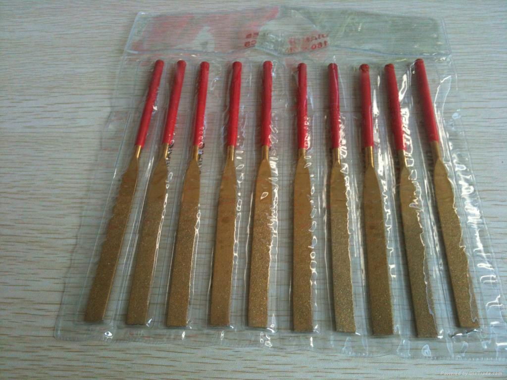    Electroplated  diamond file set 3