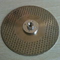 Electroplated diamond cutting disc 2