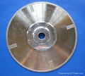 Diamond grinding saw blade with flange 3