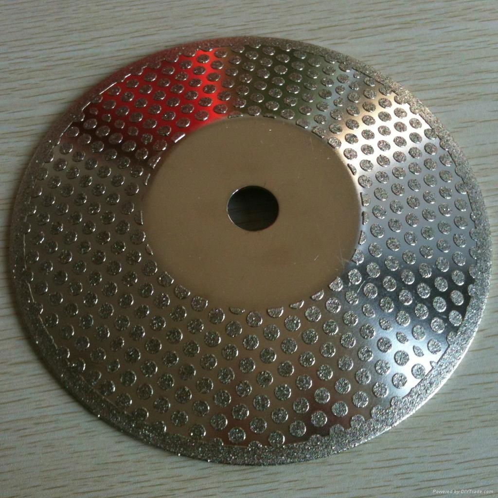 concave  Electroplated  diamond grinidng disc 2