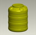 plastic mould for vertical barrel