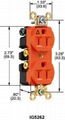 US 125V, 15A Isolated Ground Receptacle