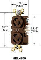 US Twist Lock Receptacle