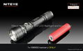 NITEYE Rechargeable 650 lumens tactical flashlights TR20 5