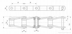 Welded steel chain