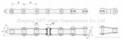 S type steel agricultural chain