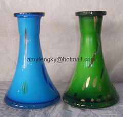 Hand Blown Soft Glass HOOKAH Base KYGH1009