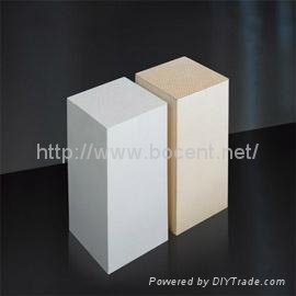 Honeycomb block use for RTO 4