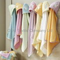 Cotton Baby hooded towels