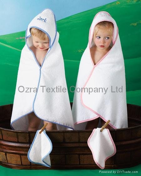 Cotton Baby hooded towels 5