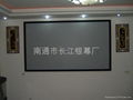 Wall-mounted projection screen 1