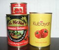 18-32Brix tomato paste packed in 70g tin can 2