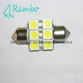 super quality T10 39MM 9SMD auto led car light 3