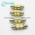 super quality T10 39MM 9SMD auto led car light 4