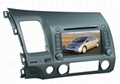 HONDA CIVIC CAR DVD NAVIGATION SYSTEM with Digital TV 1