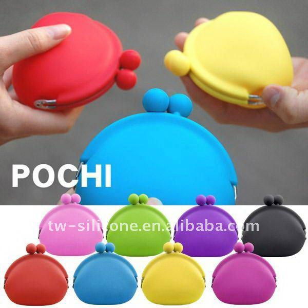 Round Shape Silicone Wallet 3