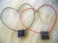 Scannable QR Code Necklace