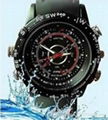 1280*960 Waterproof HD Watch Camera 16GB DVR Record 