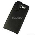 Real Leather Flip Design Case For Samsung Galaxy Grand duos i9080 i9082 3