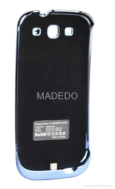 Galaxy S3 i9300 3300amh External Rechargeable Battery Case 3