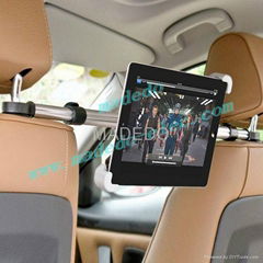 Car Seat Holder Adjustable Size fit for 9-11 inch Tablet PC Car Holder Stand