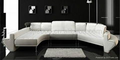  modern  leather sofa 