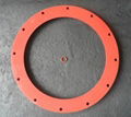 Molded silicone rubber gaskets 1