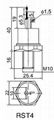 Russian Type Phase Control Thyristor T242-80 4