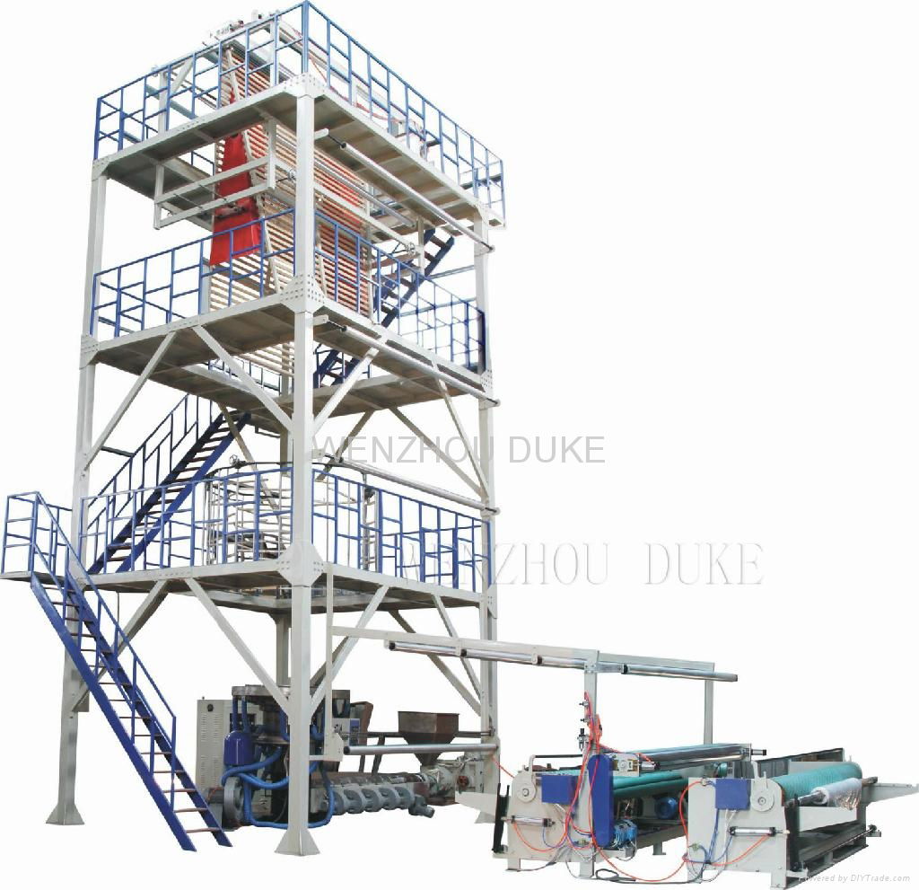 SJ90(100-120)PE(HDPE、LLDPE)Film Production Line