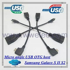 Micro usb otg host cable