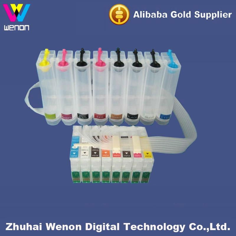 printer ciss for epson R2000 8 color ink continuous system