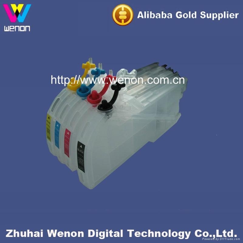 inkjet ink cartridge for brother DCP-J125 refillable ink cartridge