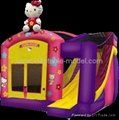 inflatable bouncer and slide  2