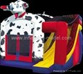 inflatable bouncer and slide  3