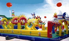 Inflatable fun city 