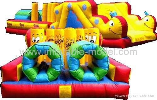 inflatable combo/inflatable obstacle/inflatable bouncer 